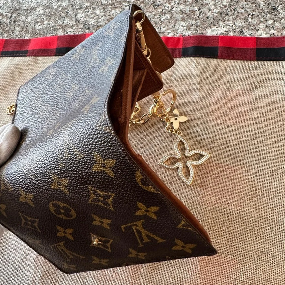 Louis Vuitton Monogram Porte Tresor Etui Papiers Trifold Wallet converted - Picture 11 of 16